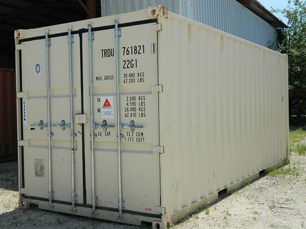 ground level trailer storage